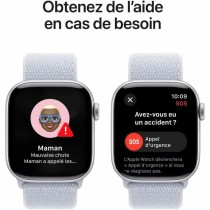 Montre intelligente Apple Watch Series 10 Bleu Argenté