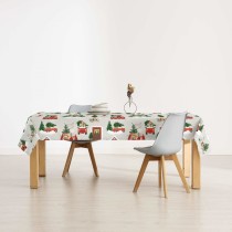 Stain-proof resined tablecloth Belum Merry Christmas Multicolour 200 x 150 cm