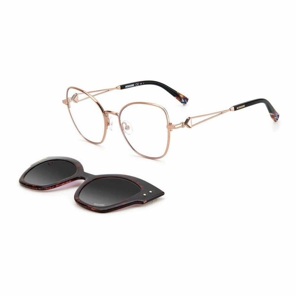 Brillengestell + Sonnenbrille Missoni MIS-0054-CS-DDB Ø 53 mm Clip On