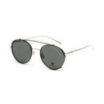 Monture de Lunettes + Lunettes de Soleil Belstaff JAGGED-CLIP-ON-DORADO Ø 53 mm Clip On