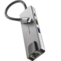 Hub USB NGS WonderDock Supra Gris