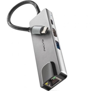 USB Hub NGS WonderDock Supra Grey