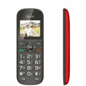 Téléphone portable pour personnes âgées Qubo D-1803RD 1,75"