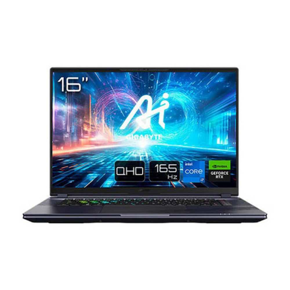 Ordinateur Portable Gigabyte AORUS 16X 9SG-43ESC64SD 16" intel core i7-13650hx 32 GB RAM 1 TB SSD Nvidia Geforce RTX 4070 Espagn