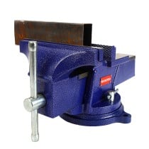 Bench vice with suction base Workpro 100 mm