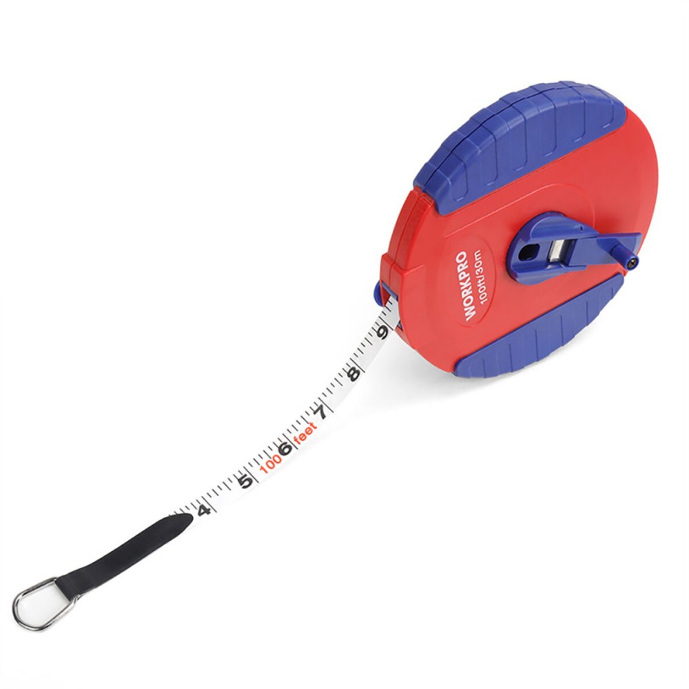 Tape measure Workpro ABS Fibre (30 m)