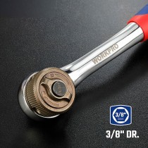 Carraca key Workpro Double Drive 3/8"