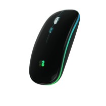 Souris Subblim SUBMO-LDFLAT1 Noir 1600 dpi