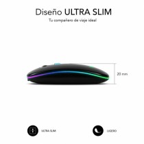 Souris Subblim SUBMO-LDFLAT1 Noir 1600 dpi