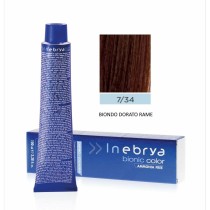 Teinture permanente Inebrya Bionic Color Nº 7/34 Blonde Golden Copper 100 ml