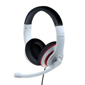 Headphones with Microphone GEMBIRD MHS-03-WTRDBK White