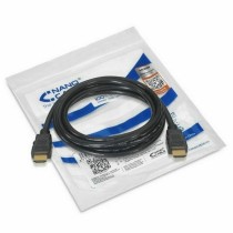 HDMI Kabel NANOCABLE 10.15.3600 V2.0 4K 0,5 m Schwarz 50 cm