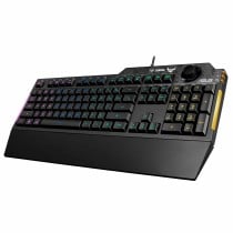 Gaming Keyboard Asus TUF Gaming K1 Spanish Qwerty Black