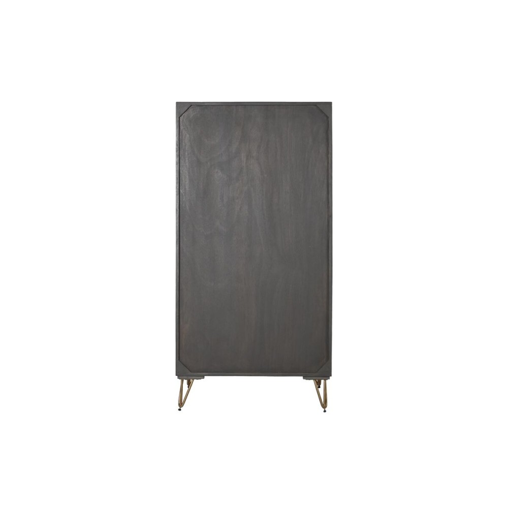 Armoire DKD Home Decor Marron Métal Bois de manguier 70 x 45 x 142 cm