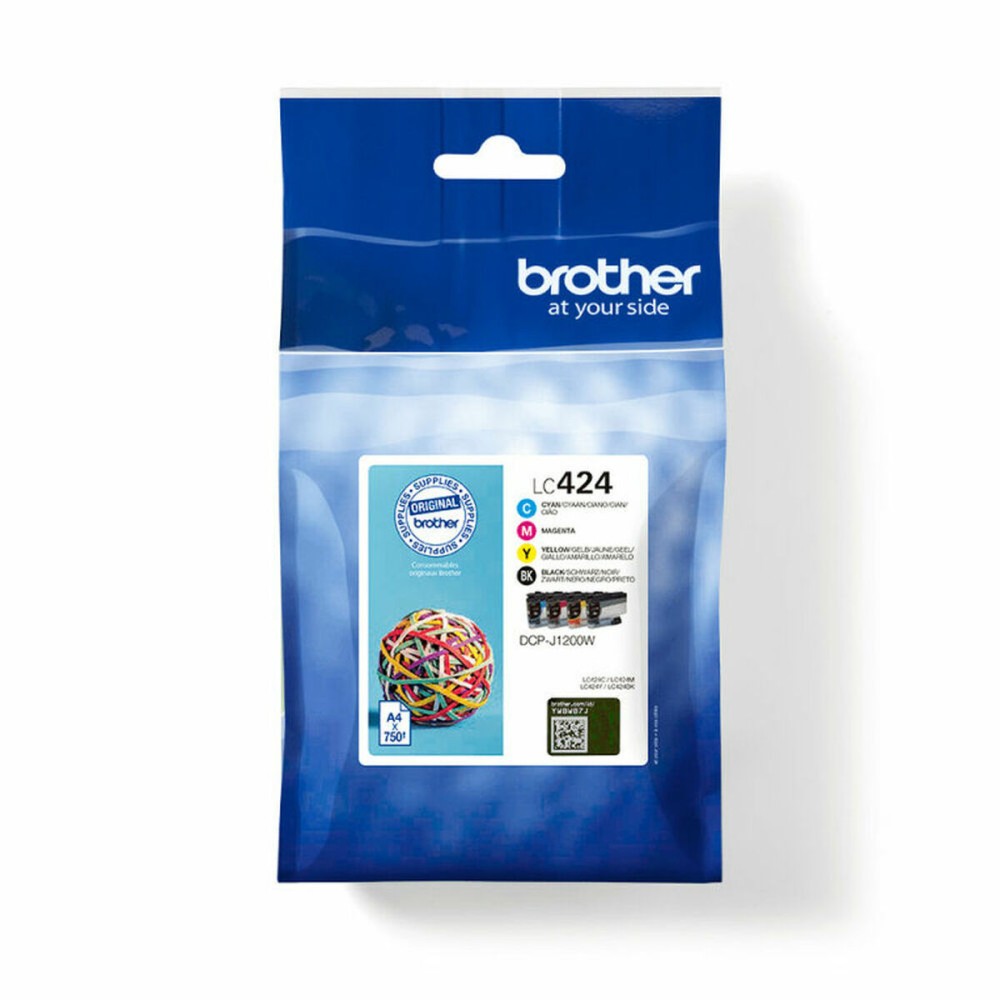 Original Ink Cartridge Brother LC-424VAL Multicolour