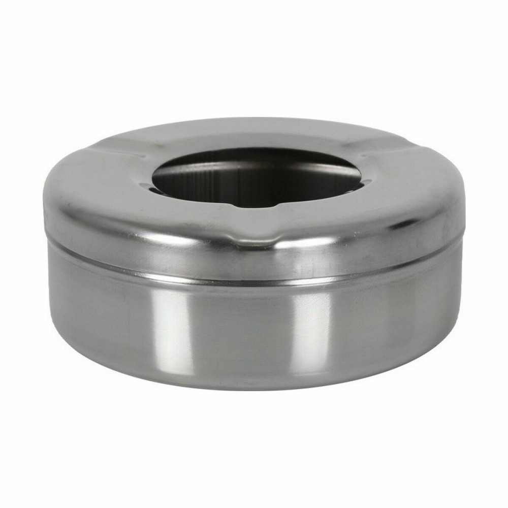 Ashtray Confortime Steel 9,5 x 9,5 x 4 cm (24 Units)