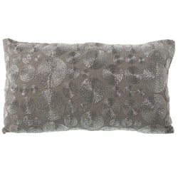 Cushion Alexandra House Living Silver Textile 30 x 50 cm