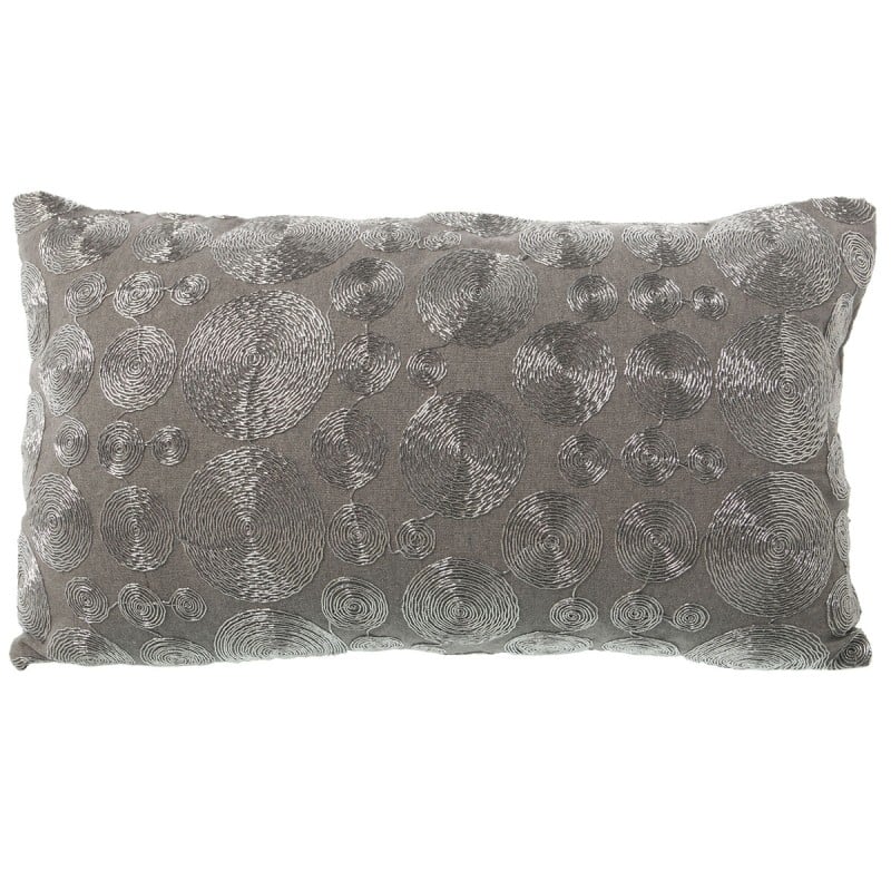 Cushion Alexandra House Living Silver Textile 30 x 50 cm