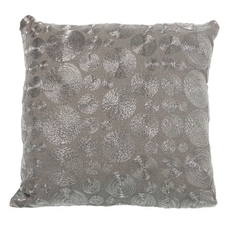 Coussin Alexandra House Living Argenté Textile 45 x 45 cm