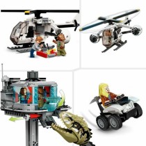 Building Game + Figures Lego Jurassic World Attack