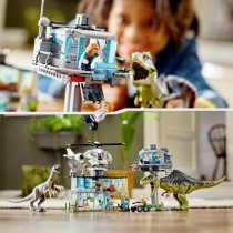 Building Game + Figures Lego Jurassic World Attack