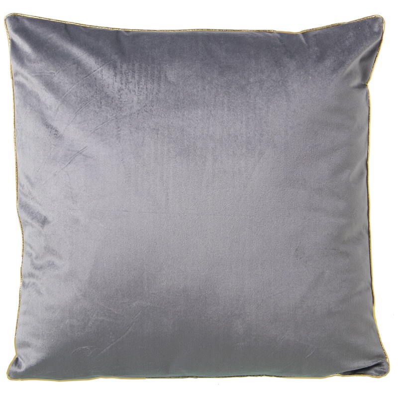 Coussin Alexandra House Living Gris Doré Textile 45 x 45 cm