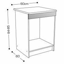 Occasional Furniture White 60 x 60 x 85 cm