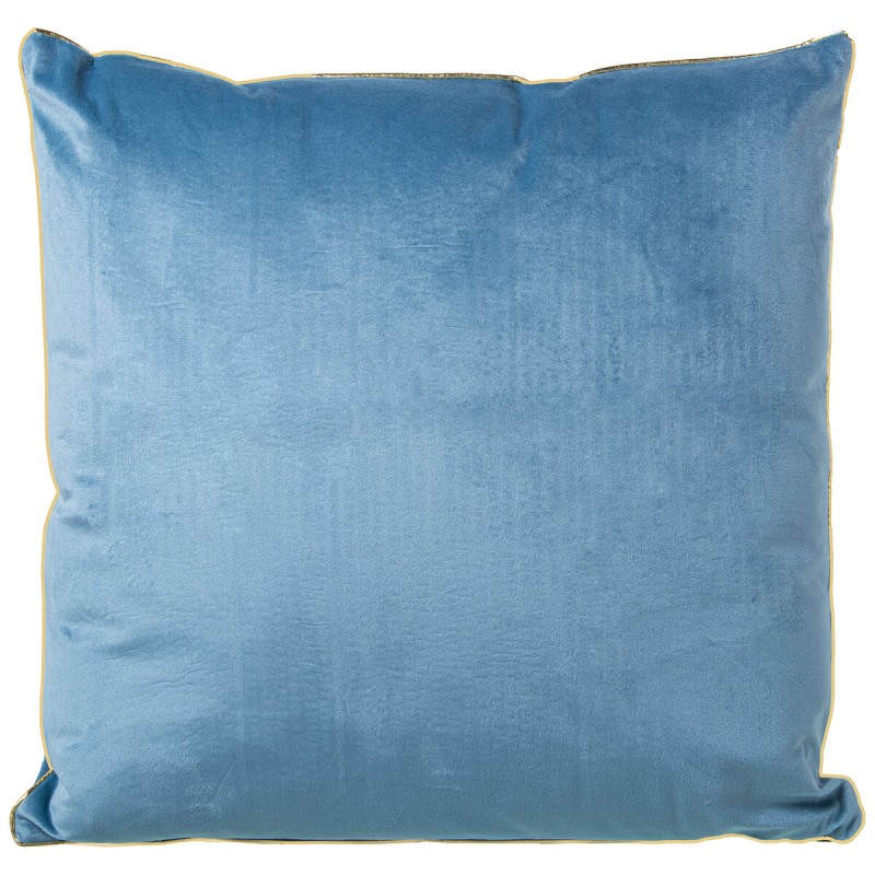 Coussin Alexandra House Living Bleu Doré Textile 45 x 45 cm