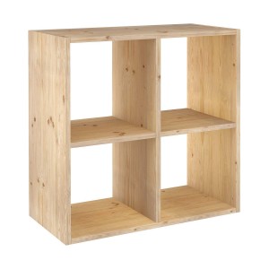 Shelves Astigarraga 2x2 Dinamic Pinewood (70,8 x 70,8 x 33 cm)