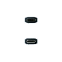 USB-C-Kabel NANOCABLE 10.01.4103-COMB 3 m Schwarz Schwarz/Grau (1 Stück)