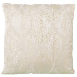 Kissen Alexandra House Living Creme Textil 43 x 43 cm