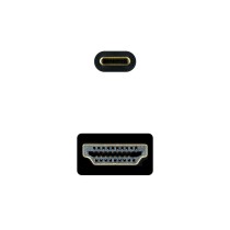 Câble USB-C vers HDMI NANOCABLE 10.15.5102 Noir