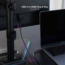 Câble USB-C vers HDMI NANOCABLE 10.15.5102 Noir