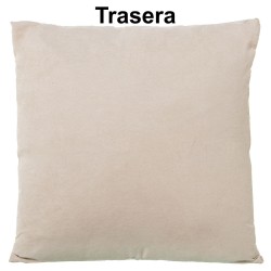 Cushion Alexandra House Living Cream Textile 43 x 43 cm