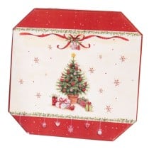 Weihnachtsbaumkugeln Bunt Papier Polyfoam 7,5 x 7,5 x 7,5 cm (5 Stück)