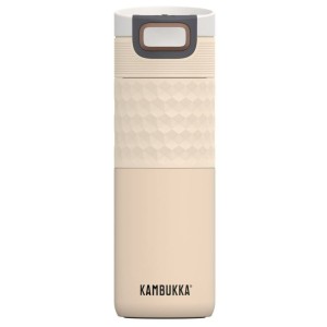 Thermosflasche Kambukka Etna Grip Barely Beige Edelstahl 500 ml