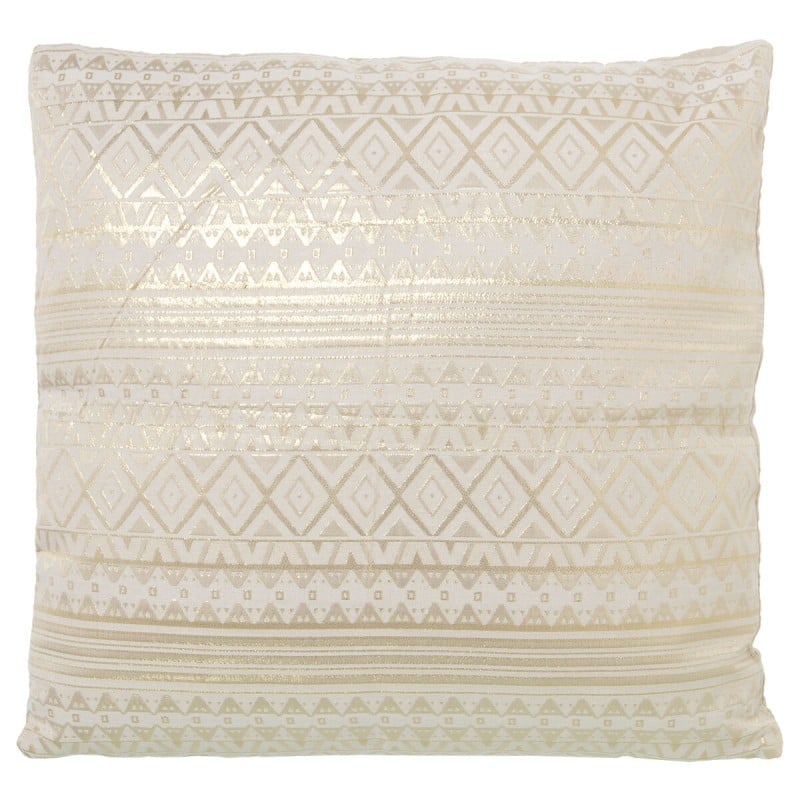 Kissen Alexandra House Living Gold Textil 45 x 45 cm