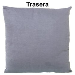 Cushion Alexandra House Living Grey Textile 43 x 43 cm