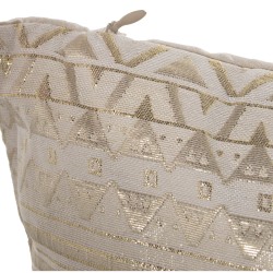 Coussin Alexandra House Living Doré Textile 45 x 45 cm