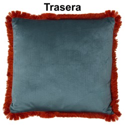 Coussin Alexandra House Living Vert Textile 45 x 45 cm