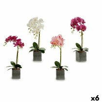 Dekorative Blume Ibergarden A18124-50-2 Orchidee 14 x 51 x 18 cm (6 Stück)