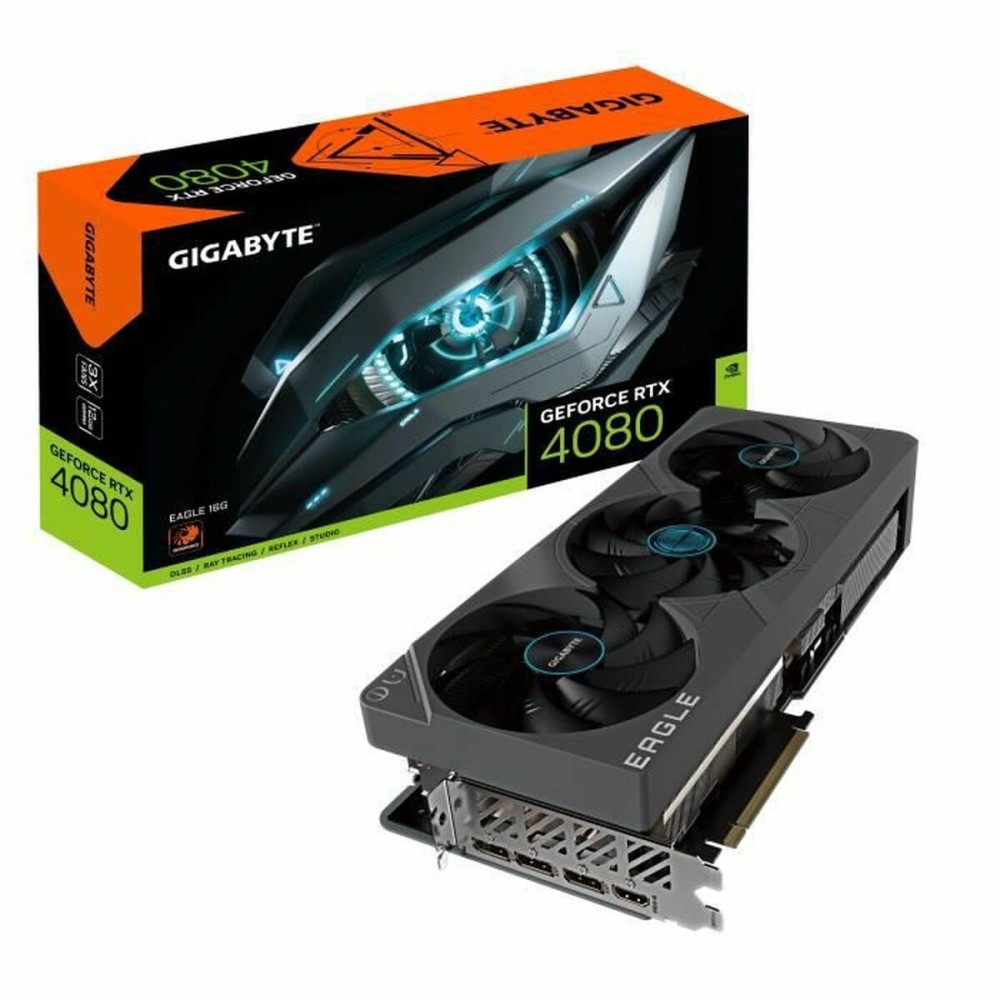 Carte Graphique Gigabyte GeForce RTX 4080 16GB EAGLE OC NVIDIA GeForce RTX 4080 16 GB GDDR6X