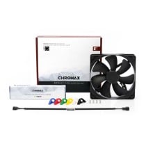 Ventillateur de cabine Noctua NF-A14 PWM chromax.black.swap Ø 14 cm