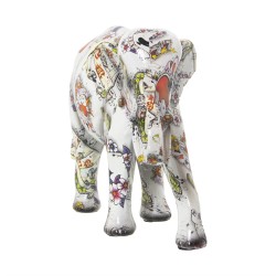 Decorative Figure Alexandra House Living Multicolour Plastic Elephant 11 x 18 x 24 cm