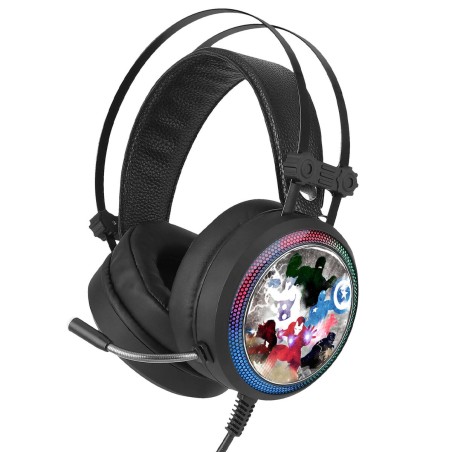 Headphones with Headband Marvel LCMHPGAVEN002 Multicolour