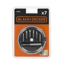 Satz von Spitzen Black & Decker a7090-xj 7 Stücke Flach pH