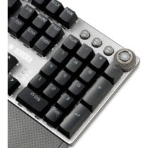 Clavier Ibox AURORA K-3 Noir/Argenté Argenté QWERTY