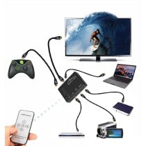 Switch HDMI Media Tech MT5207 Noir