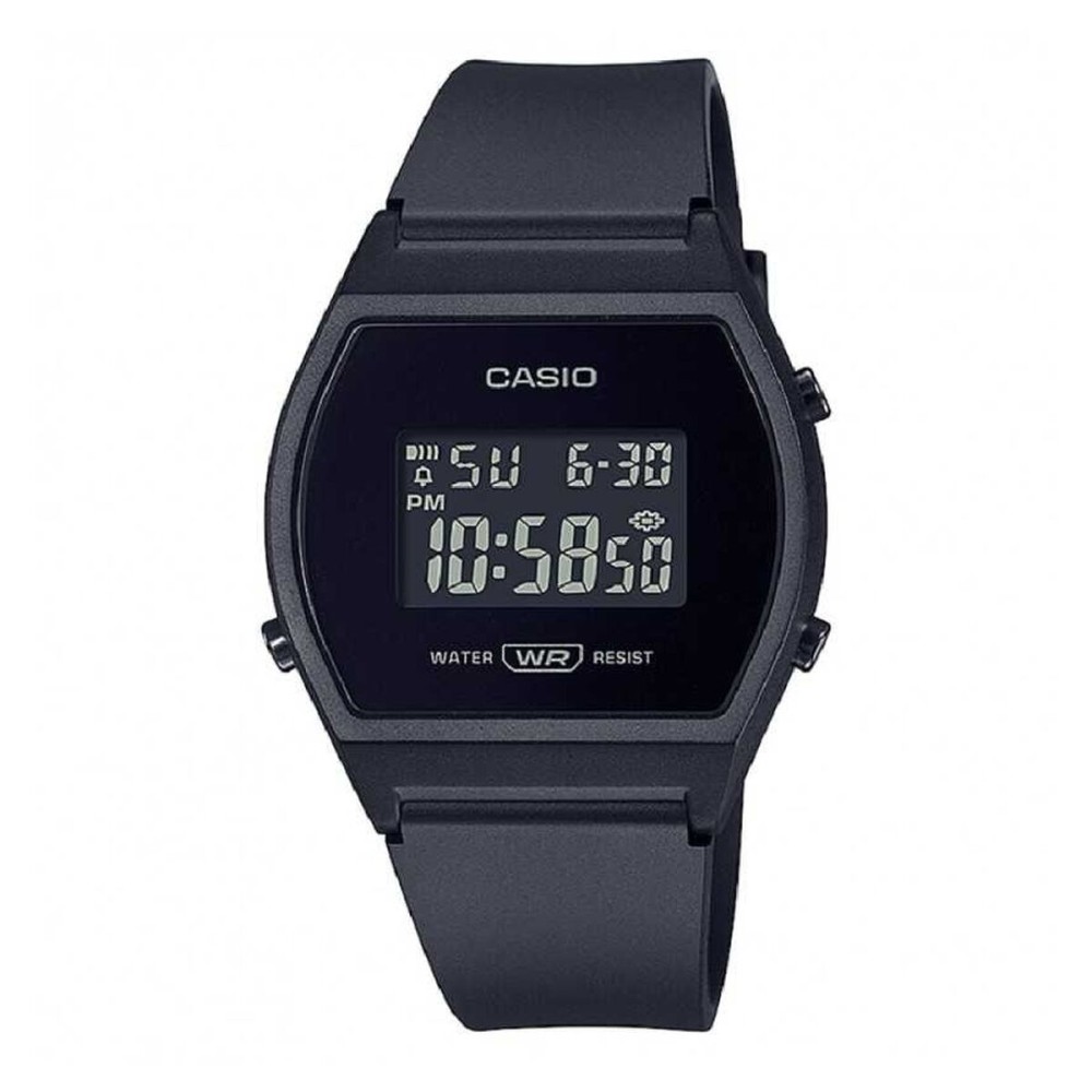 Unisex-Uhr Casio LW-204-1BEF Schwarz (Ø 35 mm)