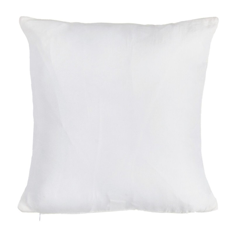 Coussin Crème 40 x 40 cm Carré Floral